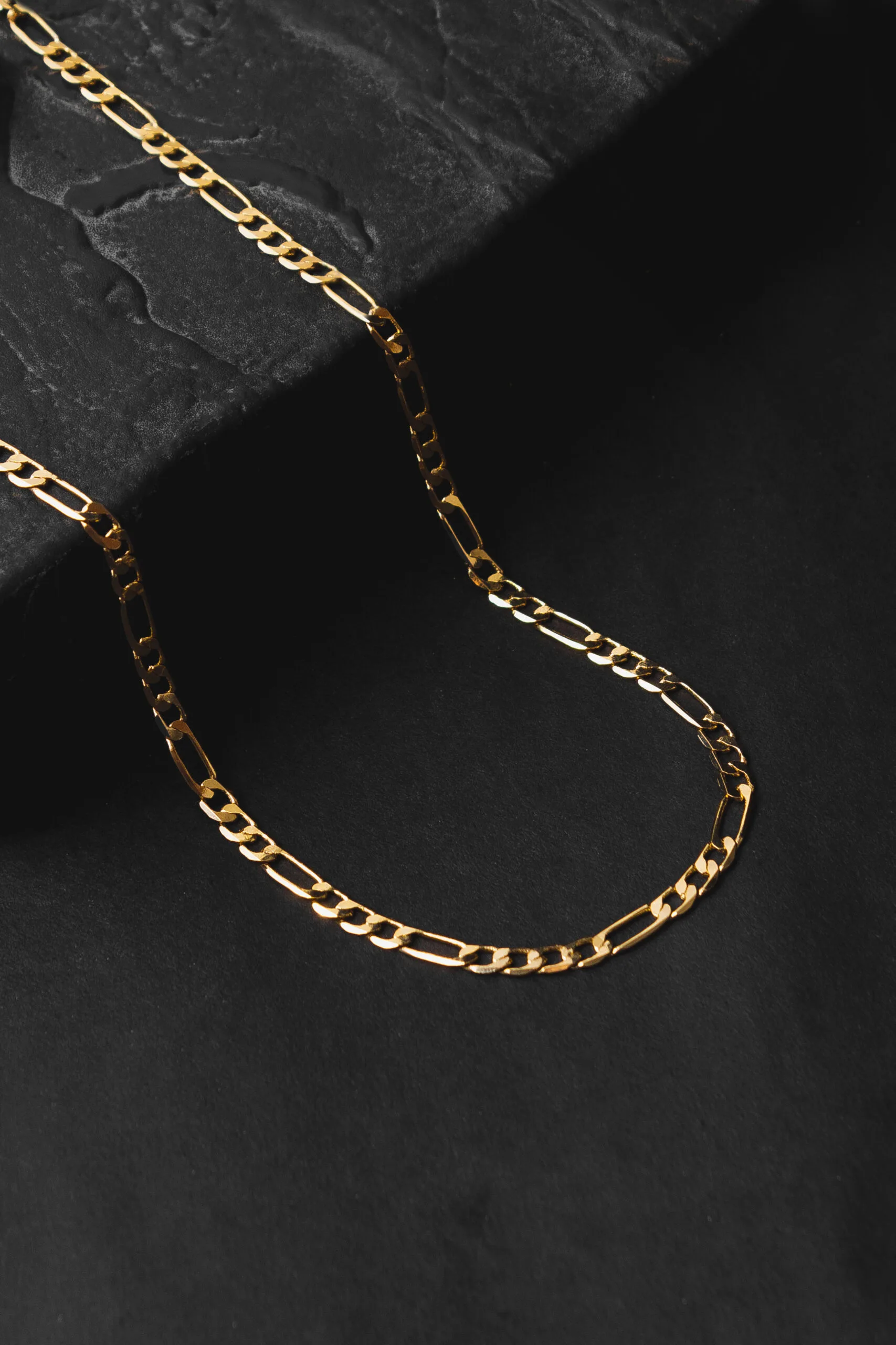 Corrente Fígaro 4mm Masculina - Imagem 2