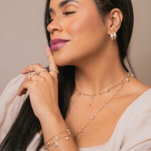 Pulseira Julia Banhado a Ouro 18k