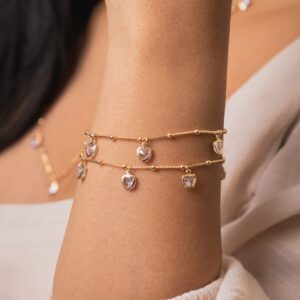 Pulseira Julia Banhado a Ouro 18k