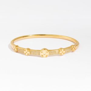 Bracelete Cleef Banhado a Ouro 18k