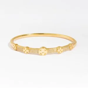 Bracelete Cleef Banhado a Ouro 18k