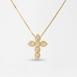 Colar Cruz Luxo