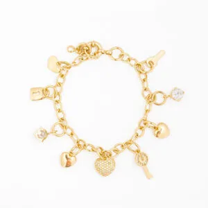 Pulseira Julyana Banhado a Ouro 18k