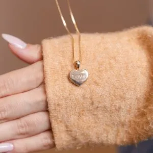 Colar Love Banhado a Ouro 18k