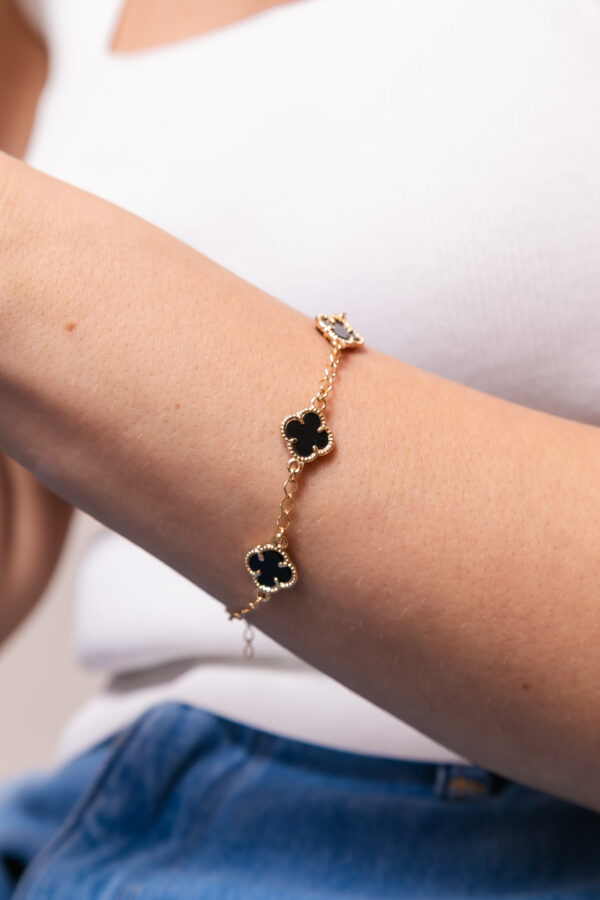 Pulseira Alhambra Banhada a Ouro 18k - Imagem 2