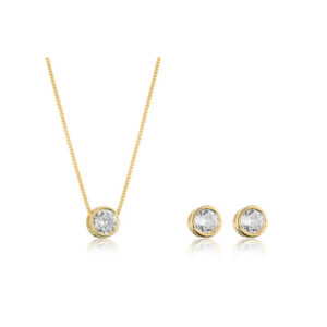 Conjunto Ponto de Luz Redondo