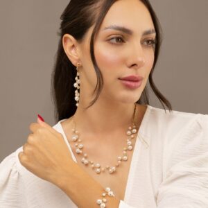 Brinco Pérolas Festa