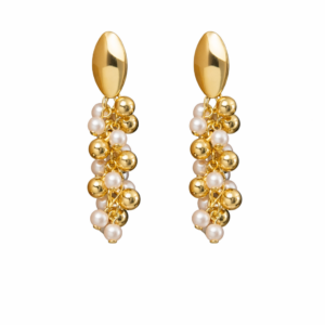 Brinco Bolas e Pérolas