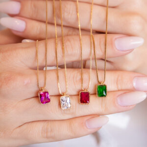 Colar Retangular colors