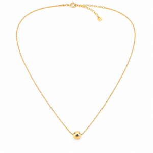 Colar Bolinha Banhado a Ouro 18k