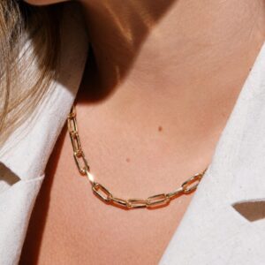 Colar Cartier 6mm Banhado a Ouro 18k